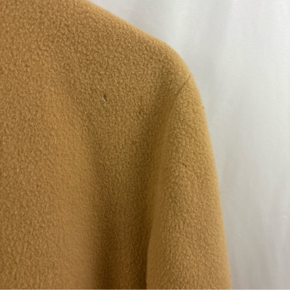 Vintage Mackintosh of New England Women's Size 20.5 Wool Mid Coat Tan Pre-Owned - Picture 10 of 16